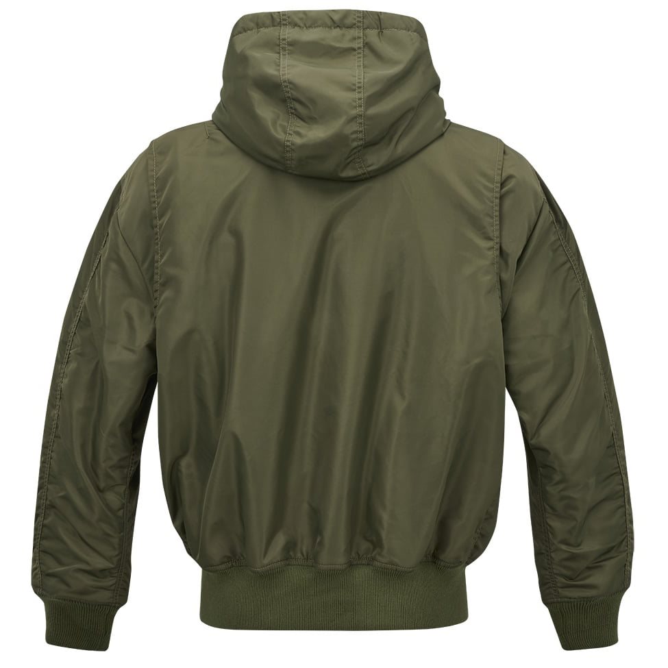 CWU Jacket hooded OLIVE BRANDIT 3188-1 L-11