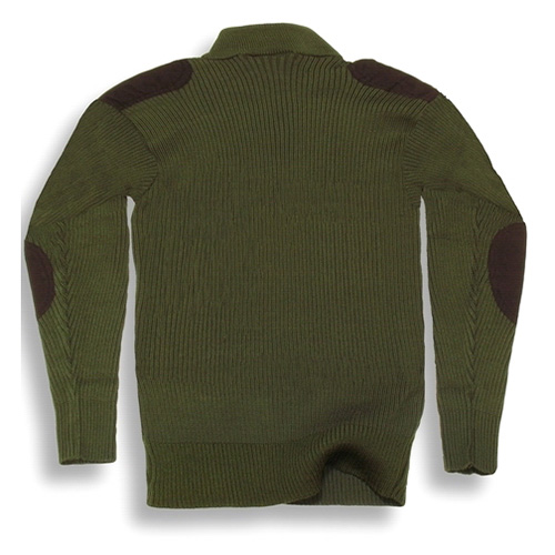 Rothco Military Style Wool Commando Sweater Black Size 36 Rothco Military Style Wool Commando Sweater Black Size 36