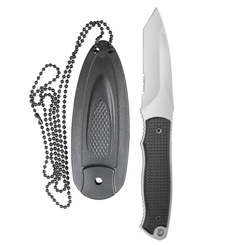 ROTHCO NECK knife with a fixed blade and plastic. casing ROTHCO 3671 L-11