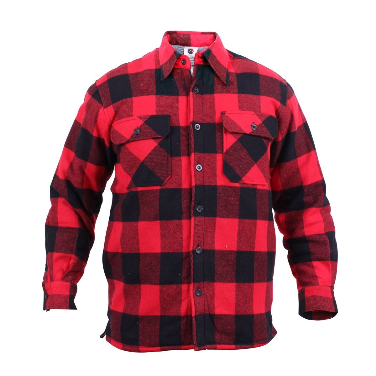 Lumberjack plaid shirt warm RED ROTHCO 3739RED L-11