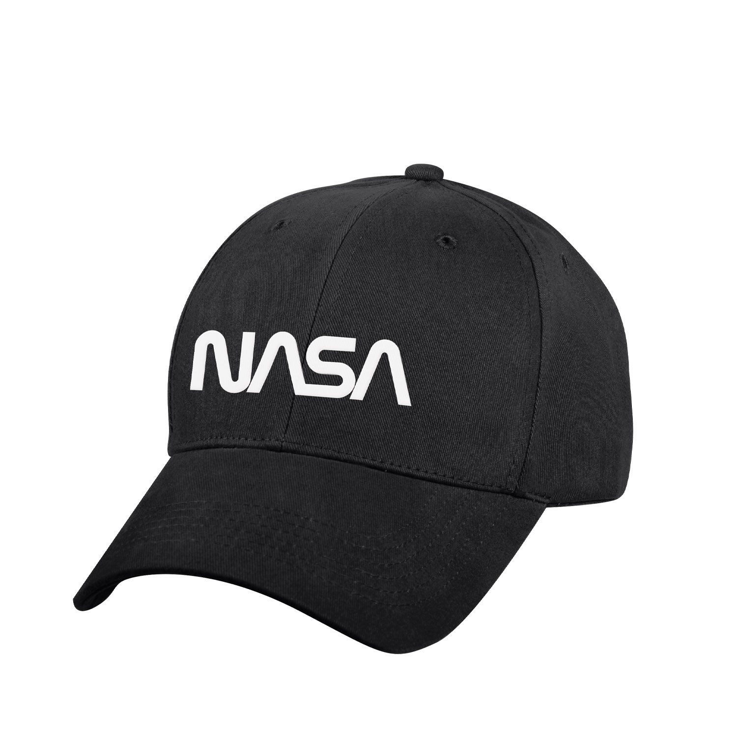 ROTHCO Cap BASEBALL NASA BLACK | MILITARY RANGE