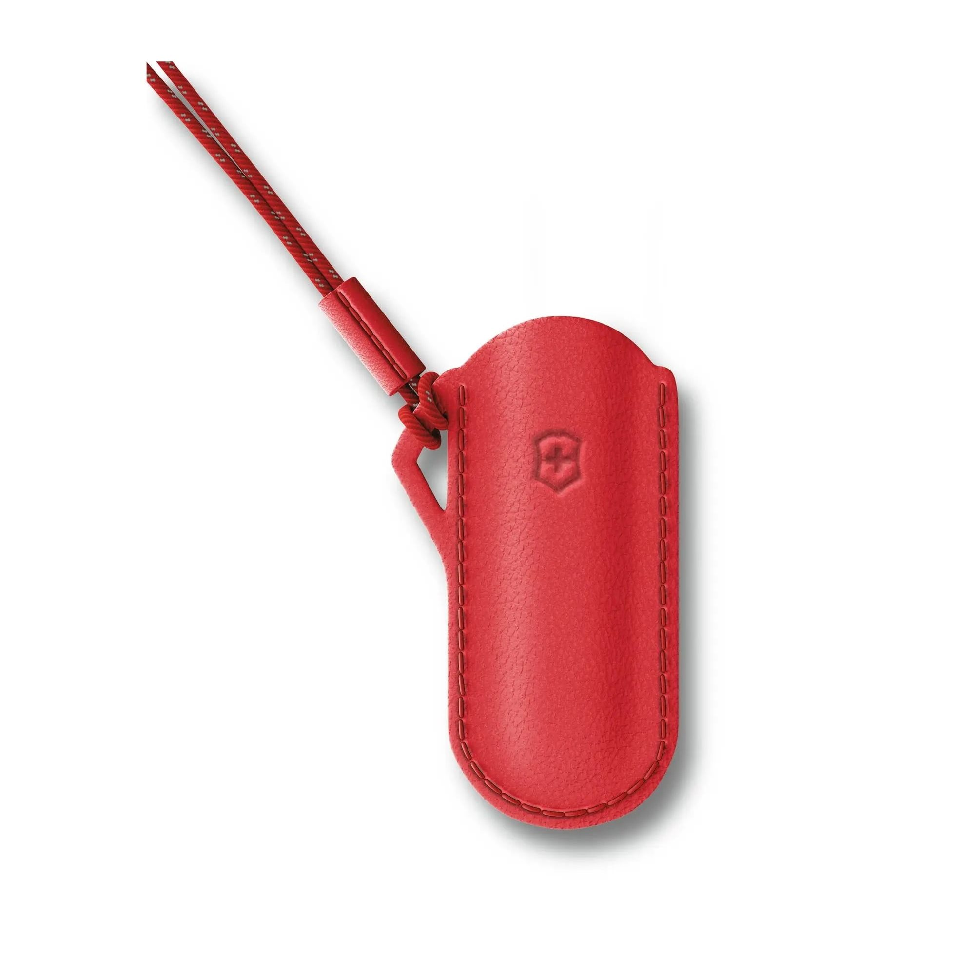 Leather Pouch RED VICTORINOX 4.0670 L-11