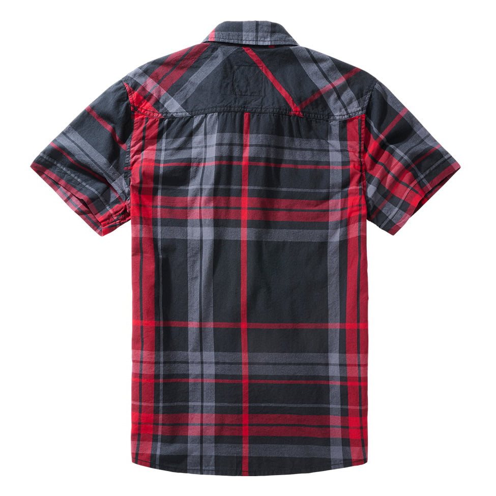 Roadstar shirt 1/2 sleeve ANTHRACITE/RED BRANDIT 4012-240 L-11