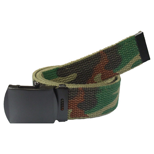ROTHCO U.S. trouser belt with black buckle WOODLAND dl.110 cm ...