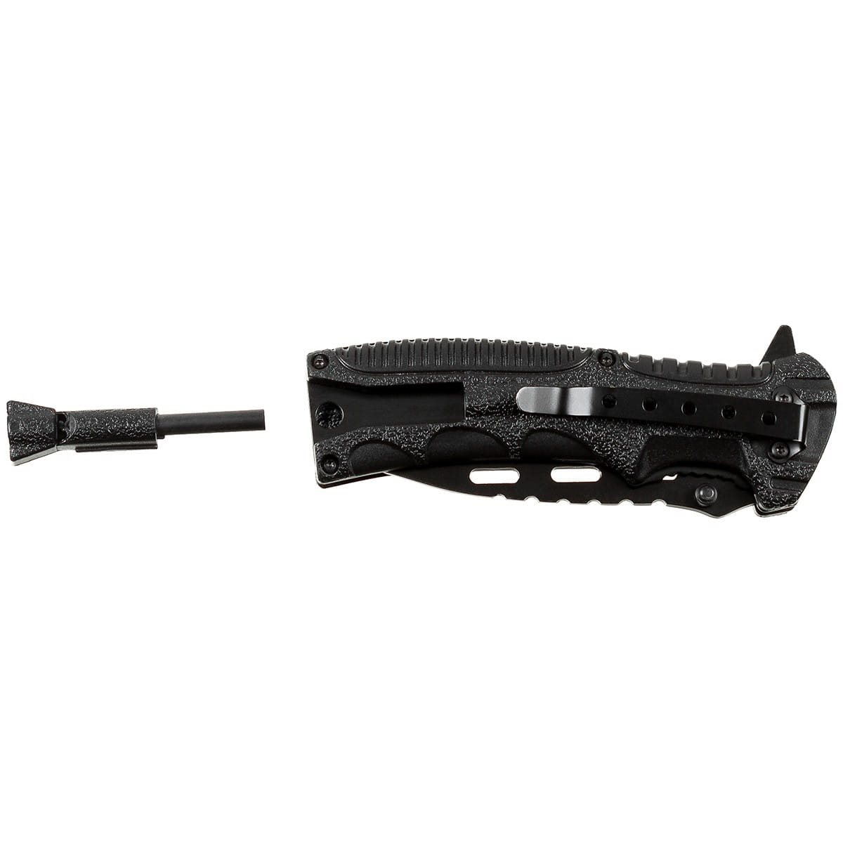 Fox Rcst01 FOX Outdoor folding Knife BLACKROPE with Fire Starter | MILITARY RANGE