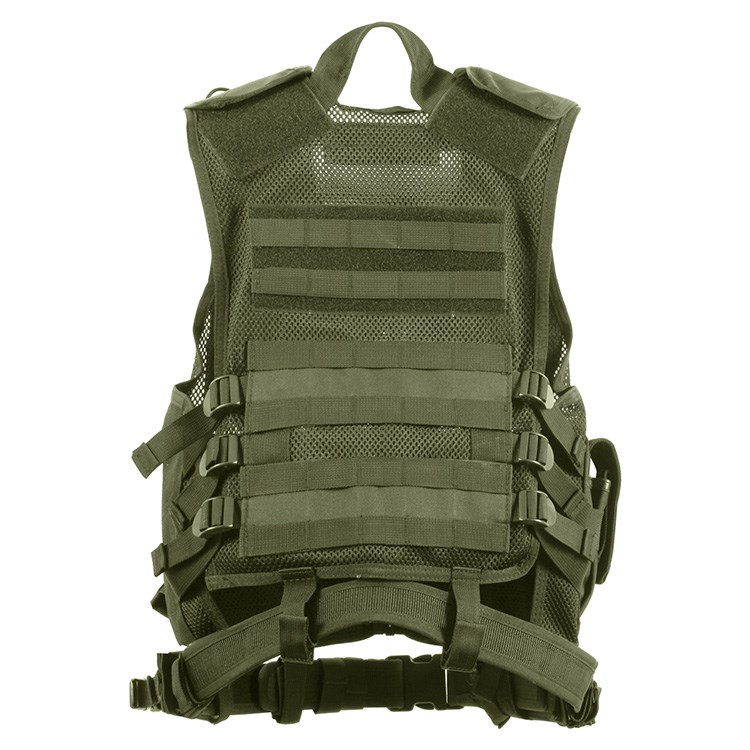 MOLLE tactical vest CROS DRAW OLIV ROTHCO 4591 L-11