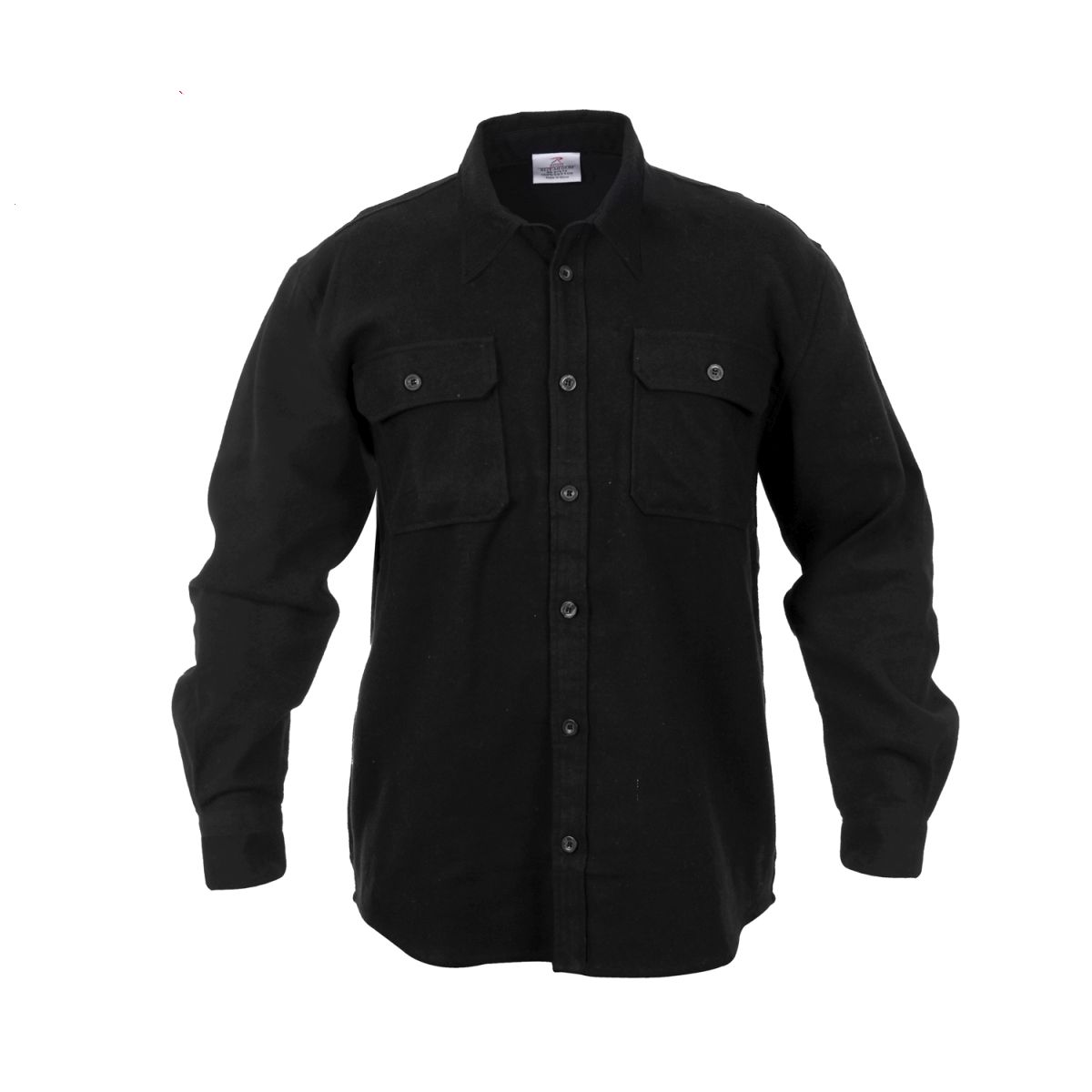 Lumberjack plaid shirt FLANNEL BLACK ROTHCO 4637 L-11