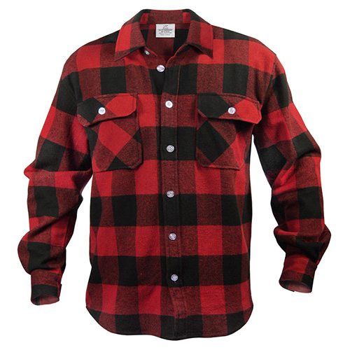 planter desk Hectares ROTHCO Lumberjack plaid shirt RED FLANNEL | MILITARY RANGE