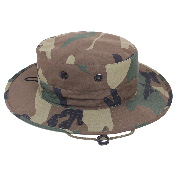 ROTHCO Adjustable Boonie Hat WOODLAND | Army surplus MILITARY RANGE