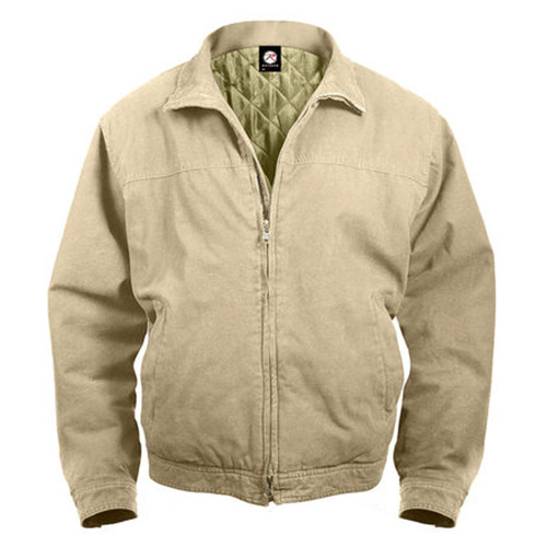 SEASON 3 jacket with inside pockets KHAKI ROTHCO 5385KHA L-11