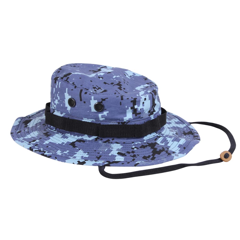 ROTHCO boonie Hat ULTRA FORCE SKY BLUE DIGITAL MILITARY RANGE