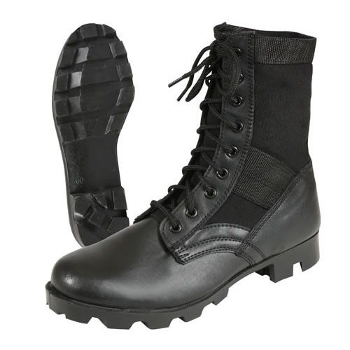 Boots JUNGLE steel toe BLACK