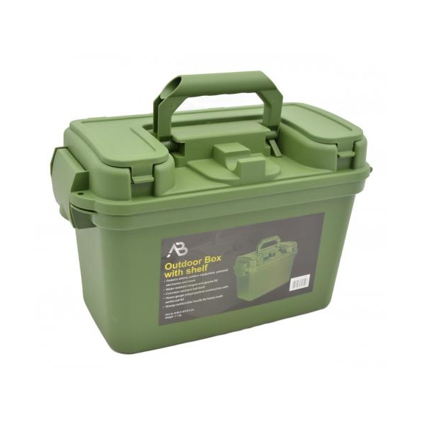 AB plastic Ammo OUTDOOR box GREEN