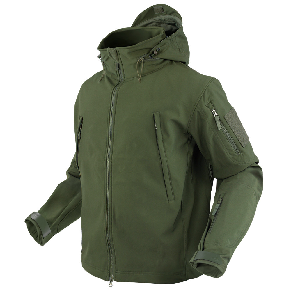 Soft Shell Jacket OLIVE CONDOR OUTDOOR 602-001 L-11