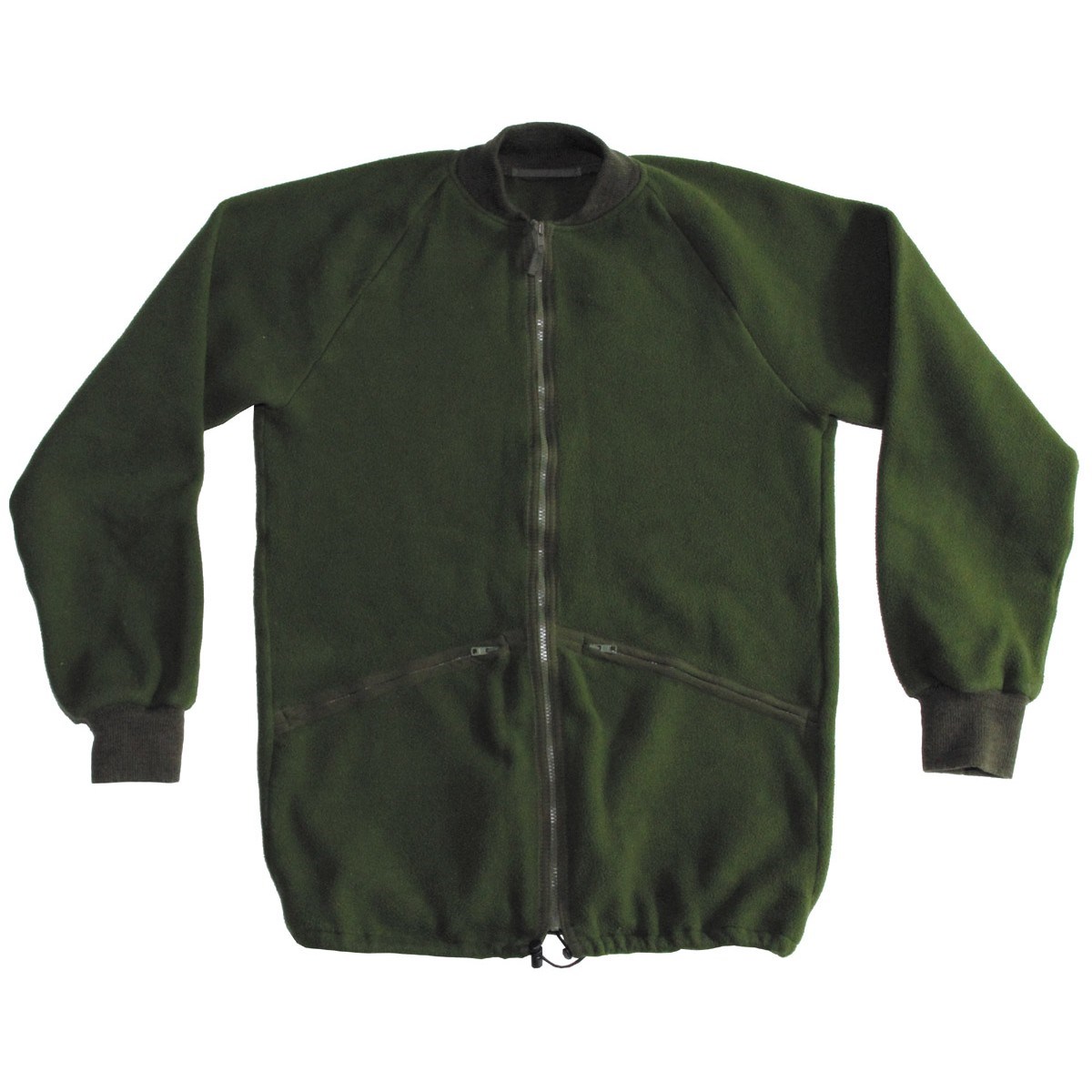 British fleece jacket OLIVE used British Army 91085500 L-11