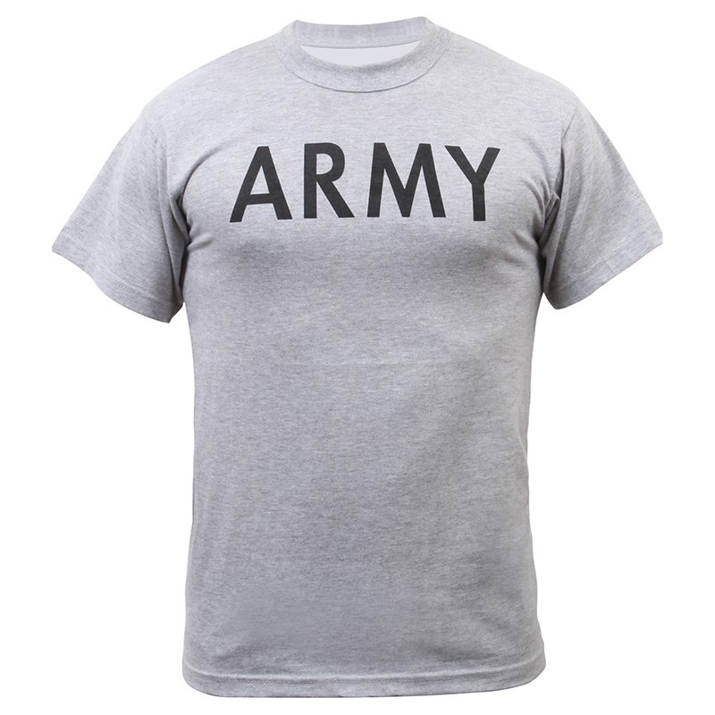 ROTHCO ARMY GREY T-Shirt | MILITARY RANGE