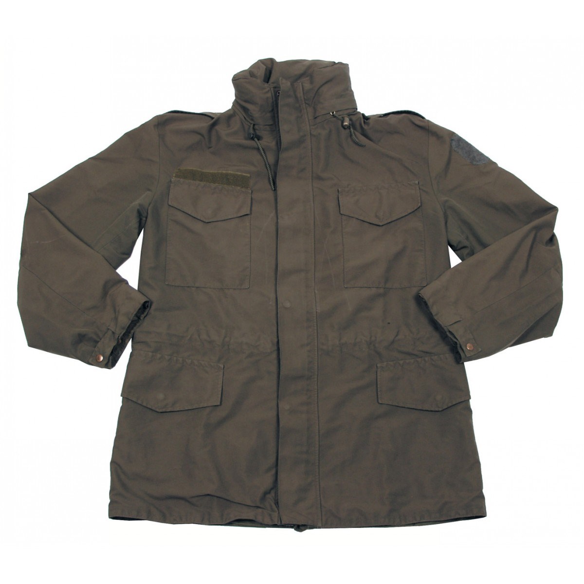 AUSTRIA GoreTex jacket OLIVE used (max chest 100cm) Austrian Army 91036700 L-11