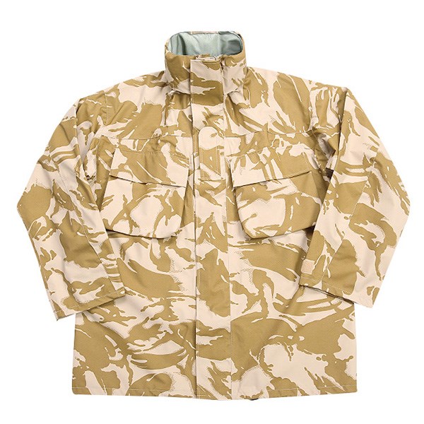 British Waterproof Jacket DPM DESERT MILITARY RANGE