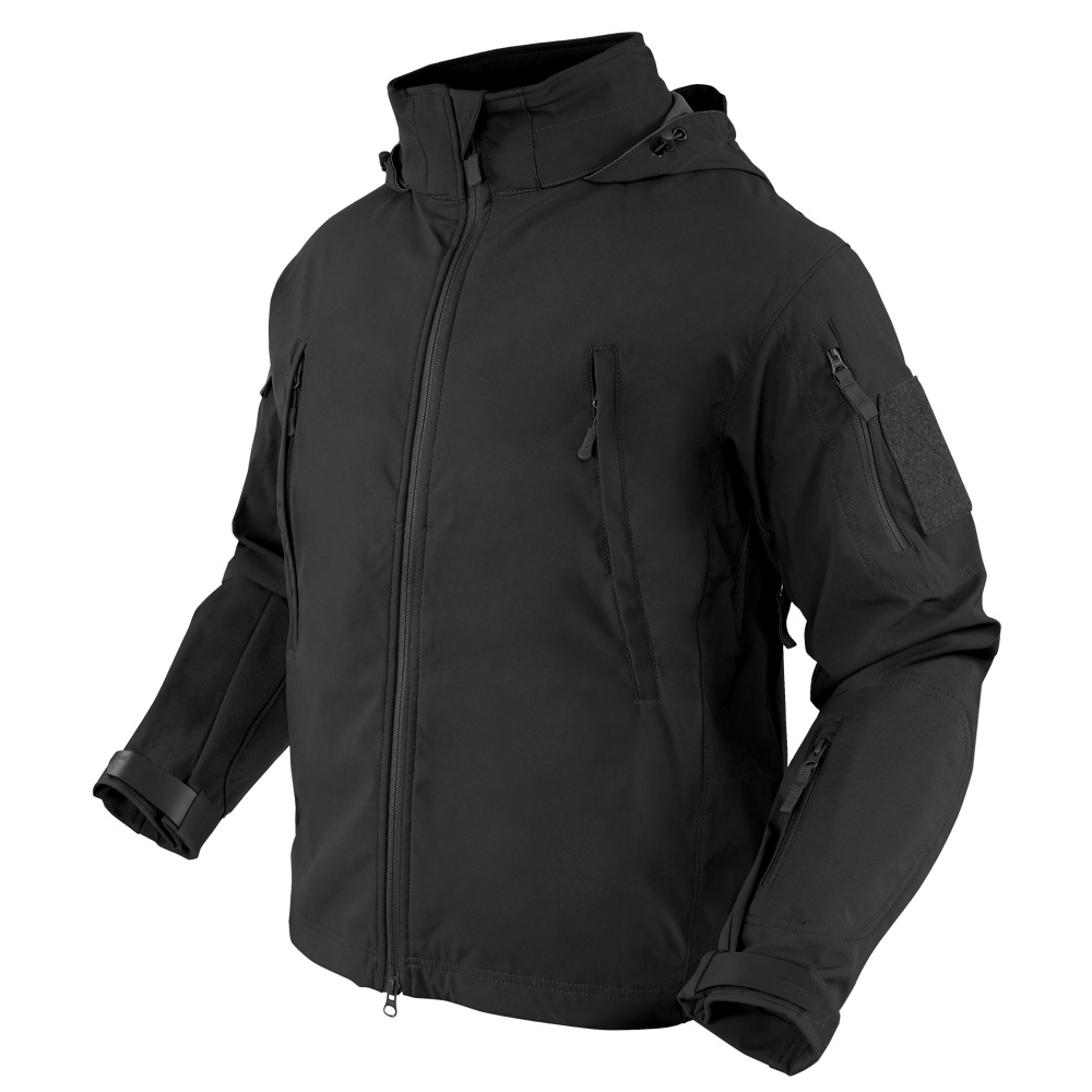SUMMIT Zero Lightweight Soft Shell Jacket BLACK CONDOR OUTDOOR 609-002 L-11