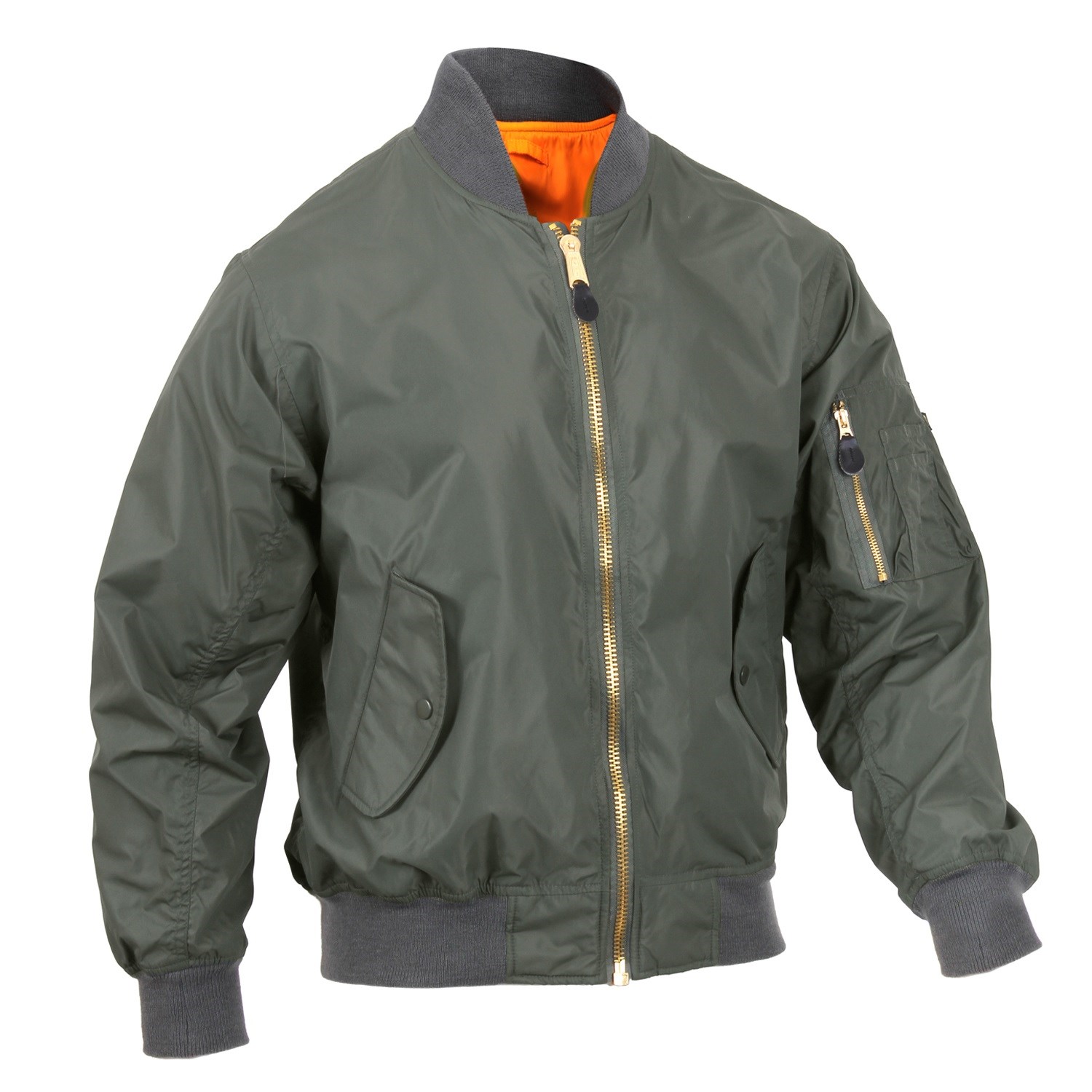 Jacket MA1 FLIGHT NAVY SAGE GREEN ROTHCO 6325 L-11