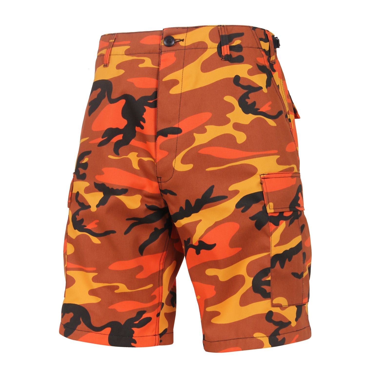 ROTHCO BDU Short ORANGE CAMO MILITARY RANGE - Main Image