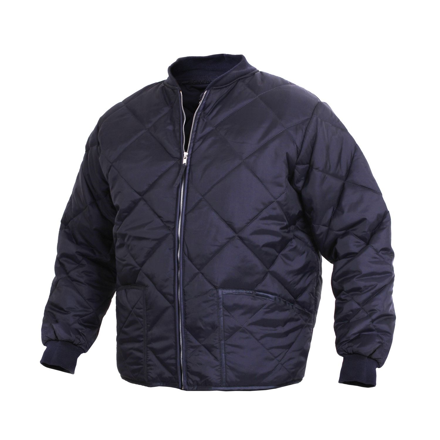 Quilted jacket DIAMOND FLIGHT BLUE ROTHCO 7160NVY L-11