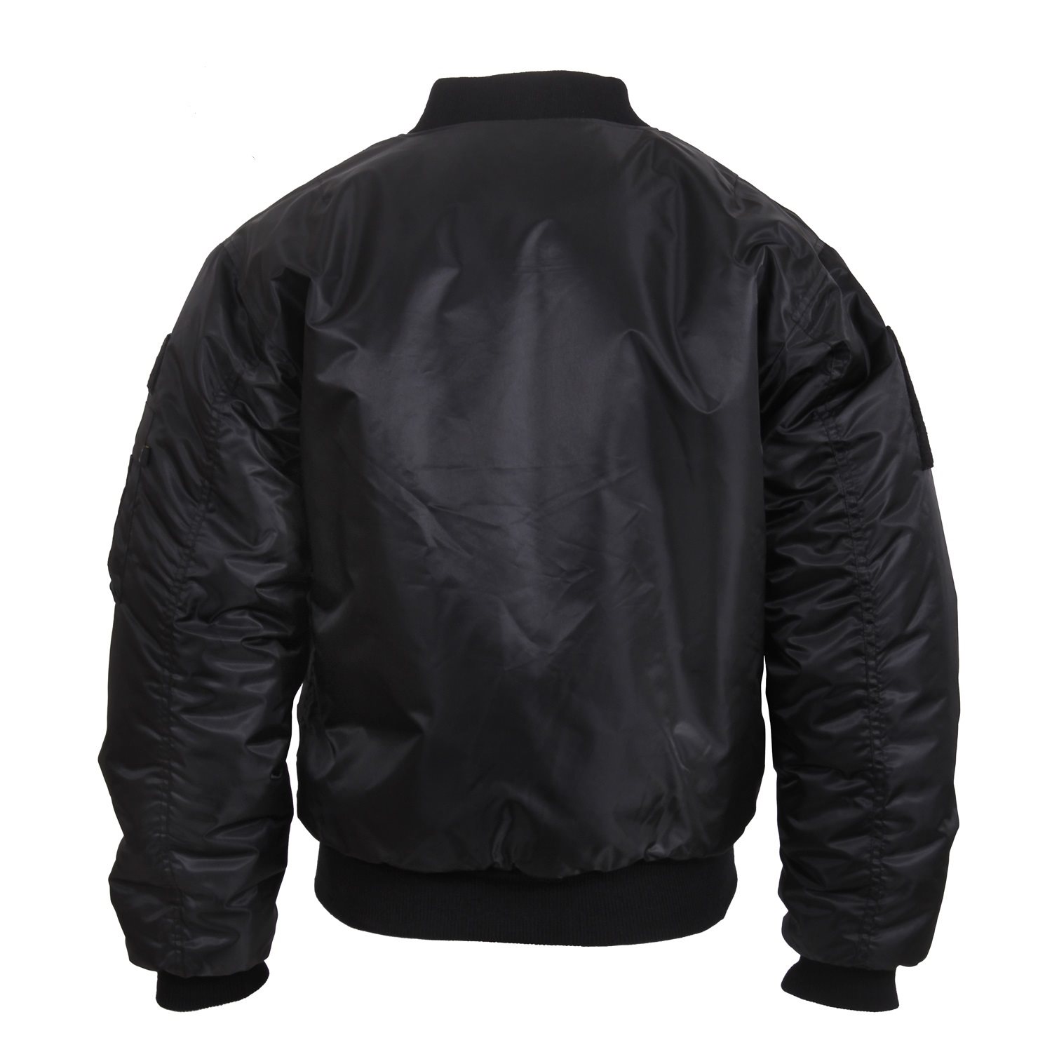 Jacket with patches MA1 FLIGHT BLACK ROTHCO 7250 L-11