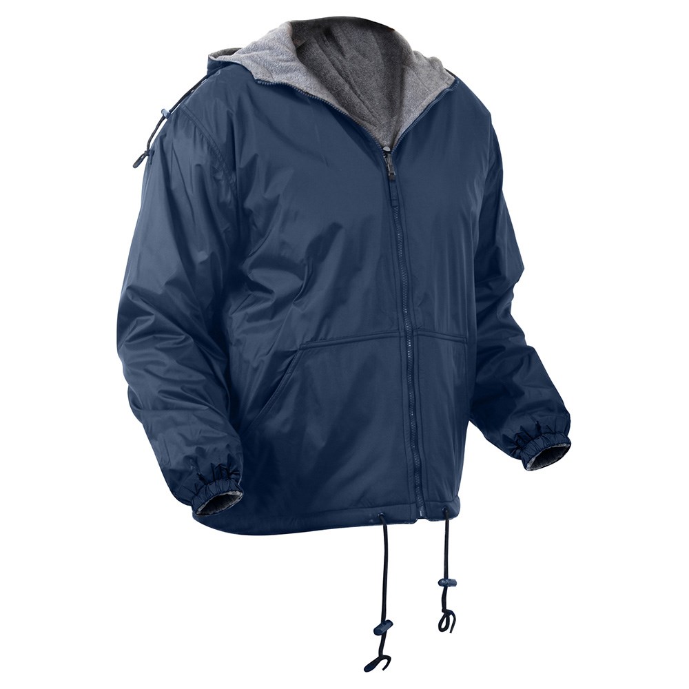 Reversible jacket with hood BLUE ROTHCO 8263NAVY L-11