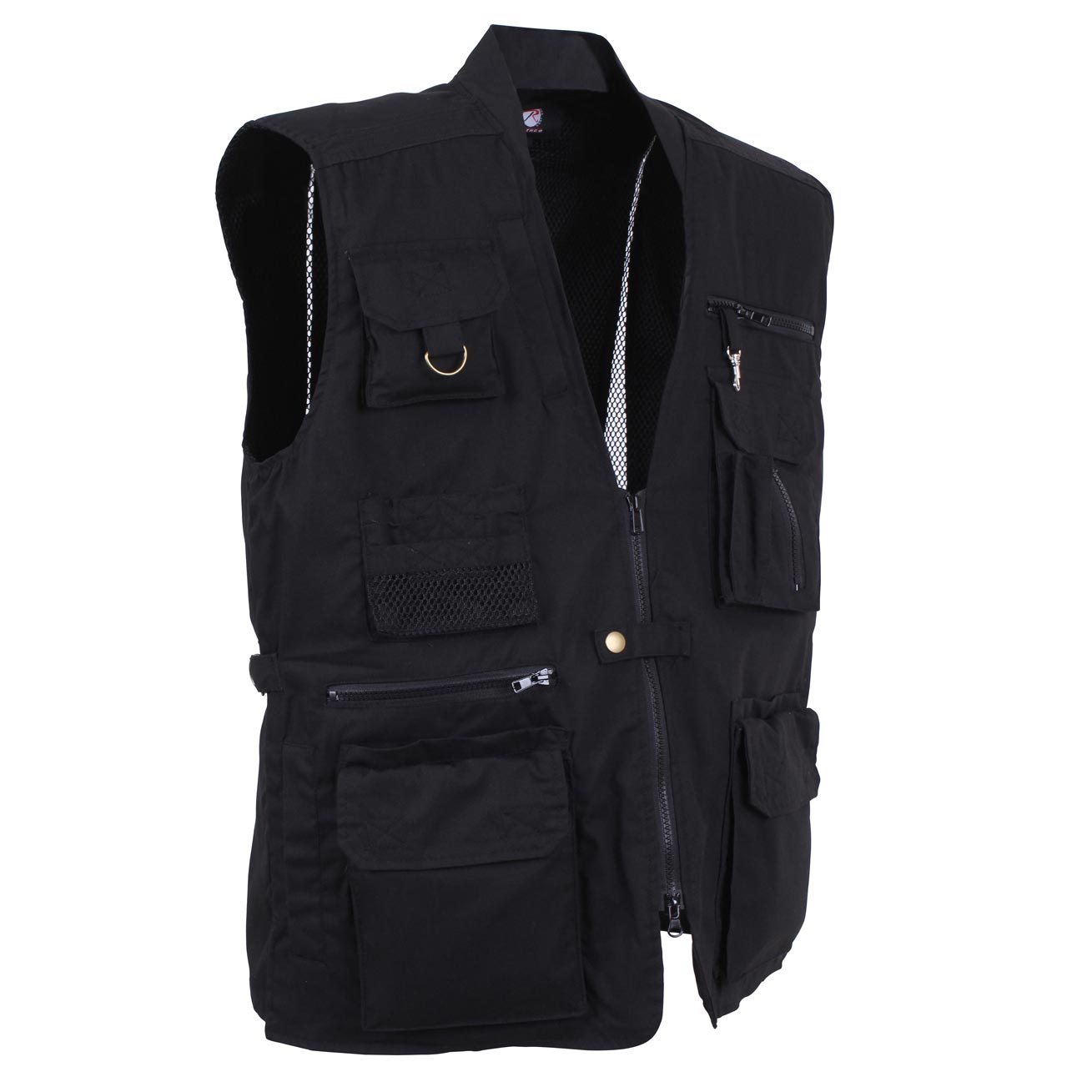 ROTHCO Tactical Vest BLACK | Army surplus MILITARY RANGE