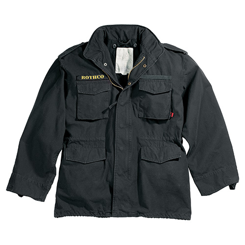 Jacket M65 VINTAGE BLACK - Main Image