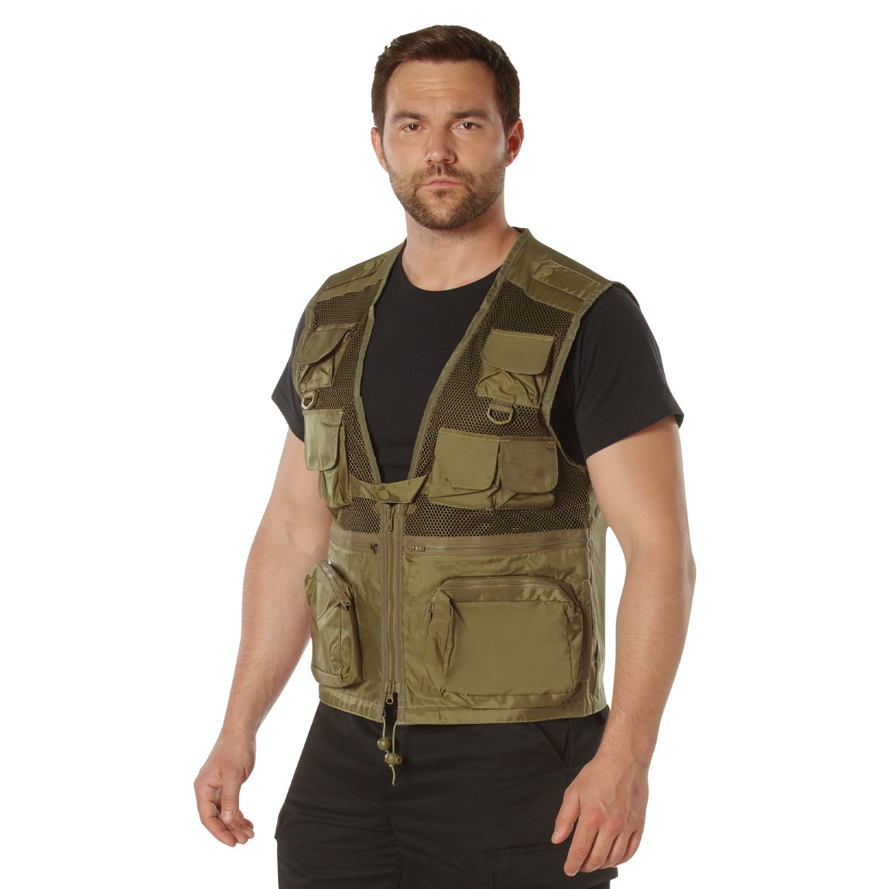 RECON Tactical Vest BROWN ROTHCO 8647 L-11