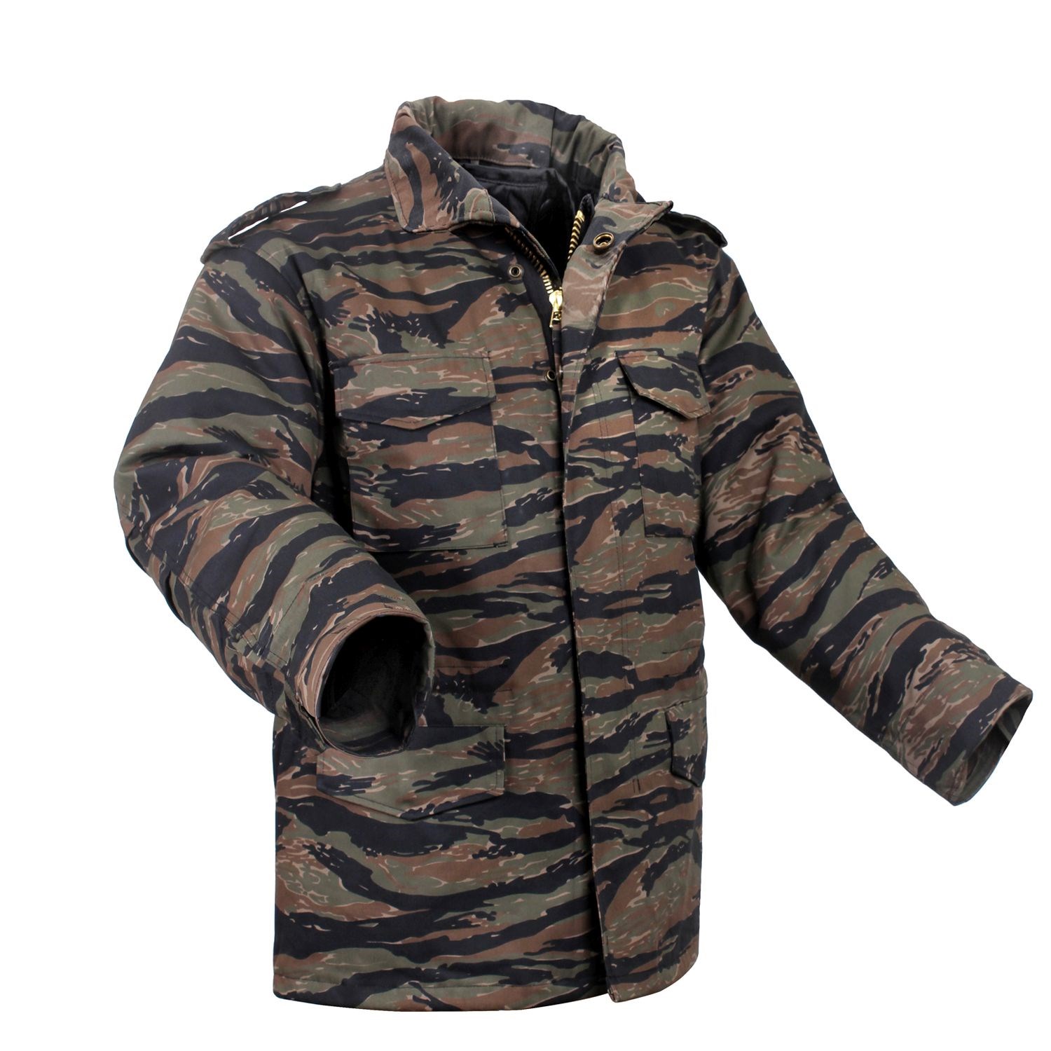 M-65 TIGER STRIPE jacket with the liner ROTHCO 8713 L-11