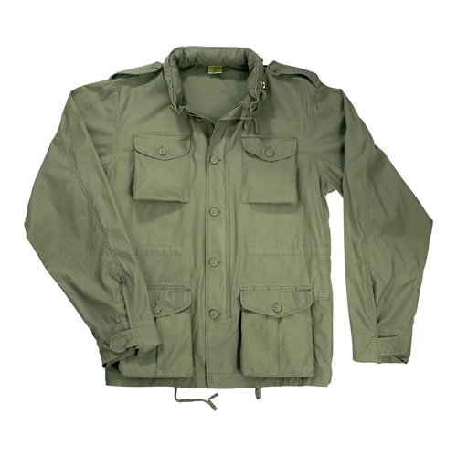 Lightweight jacket VINTAGE U.S. M65 SAGE ROTHCO 8731 L-11