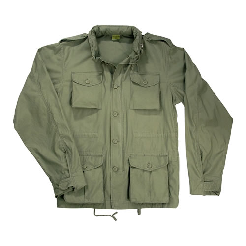 Lightweight jacket VINTAGE M65 SAGE