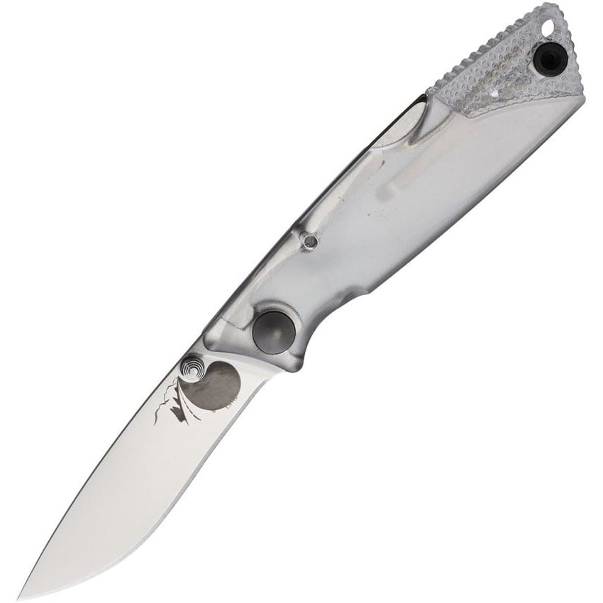 Ontario Knife Company Folding Knife WRAITH - Ice Series CLEAR