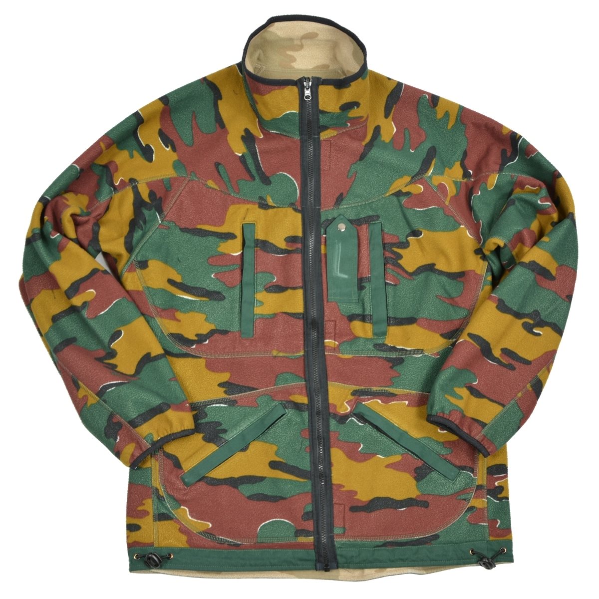 Belgian reversible fleece jacket used Armáda Belgická 91085560 L-11
