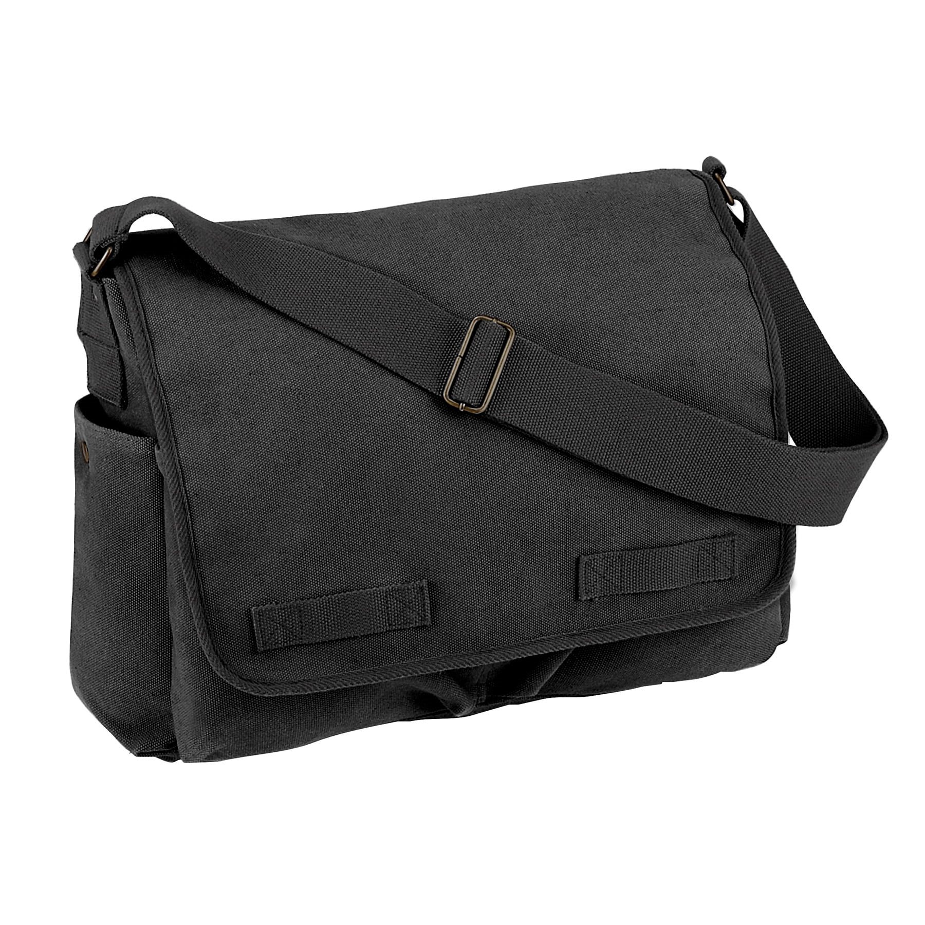 ROTHCO VINTAGE Shoulder Bag 38 x 28 x 15 cm CHARCOAL GREY | Army ...