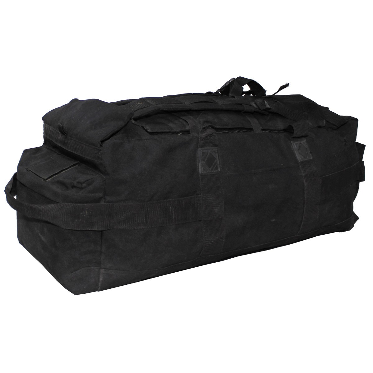 British shipping bag with straps TACTICAL BLACK British Army 91384100 L-11