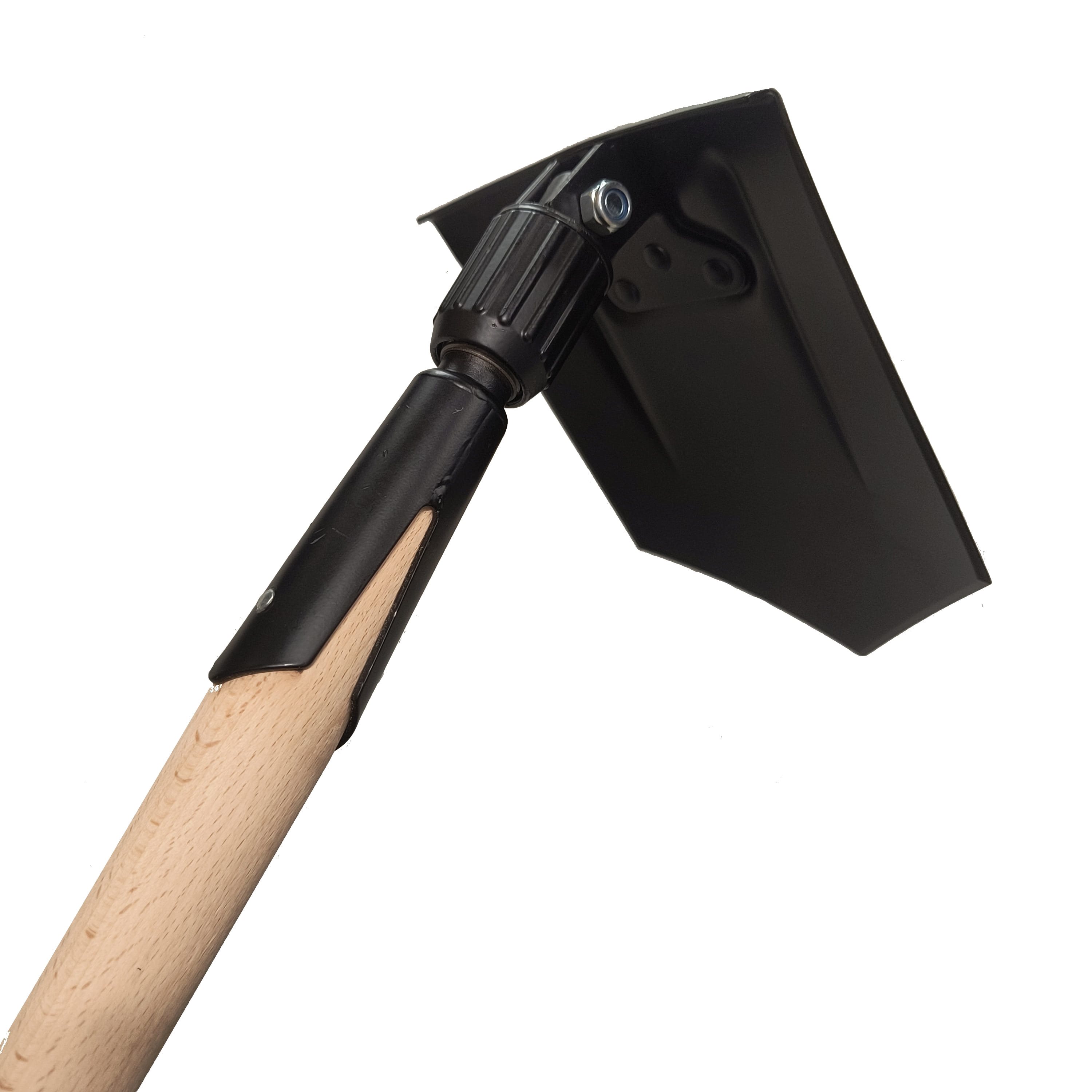 thumbnail image 2 of NVA East German Army Folding Spade – Strichtarn Camo, Original Case, Feldspar GDR Military Shovel 2 of 2