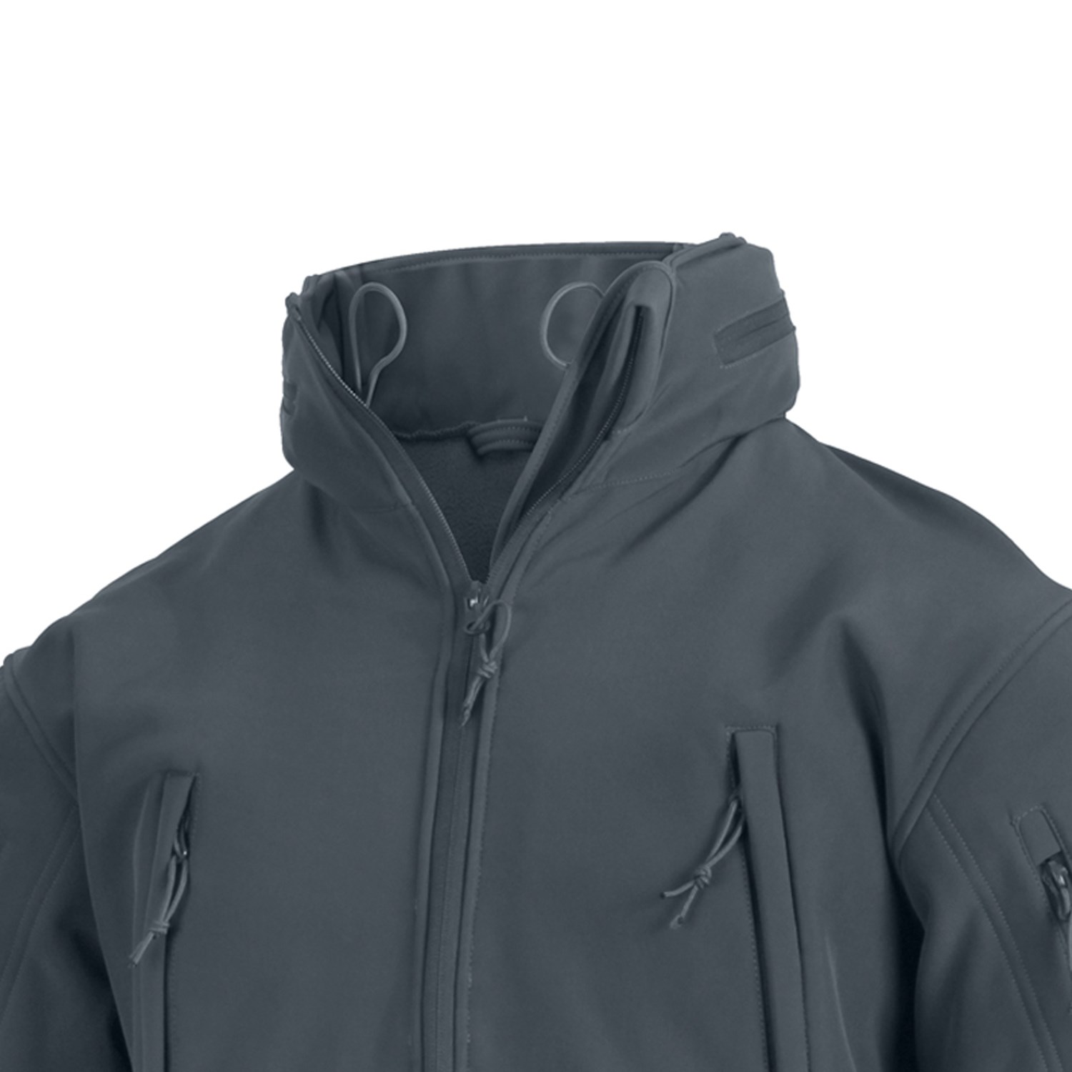 TACTICAL hooded jacket softshell GREY ROTHCO 9824 L-11