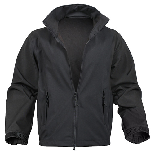 UNIFORM softshell jacket TACTICAL BLACK ROTHCO 9834 L-11