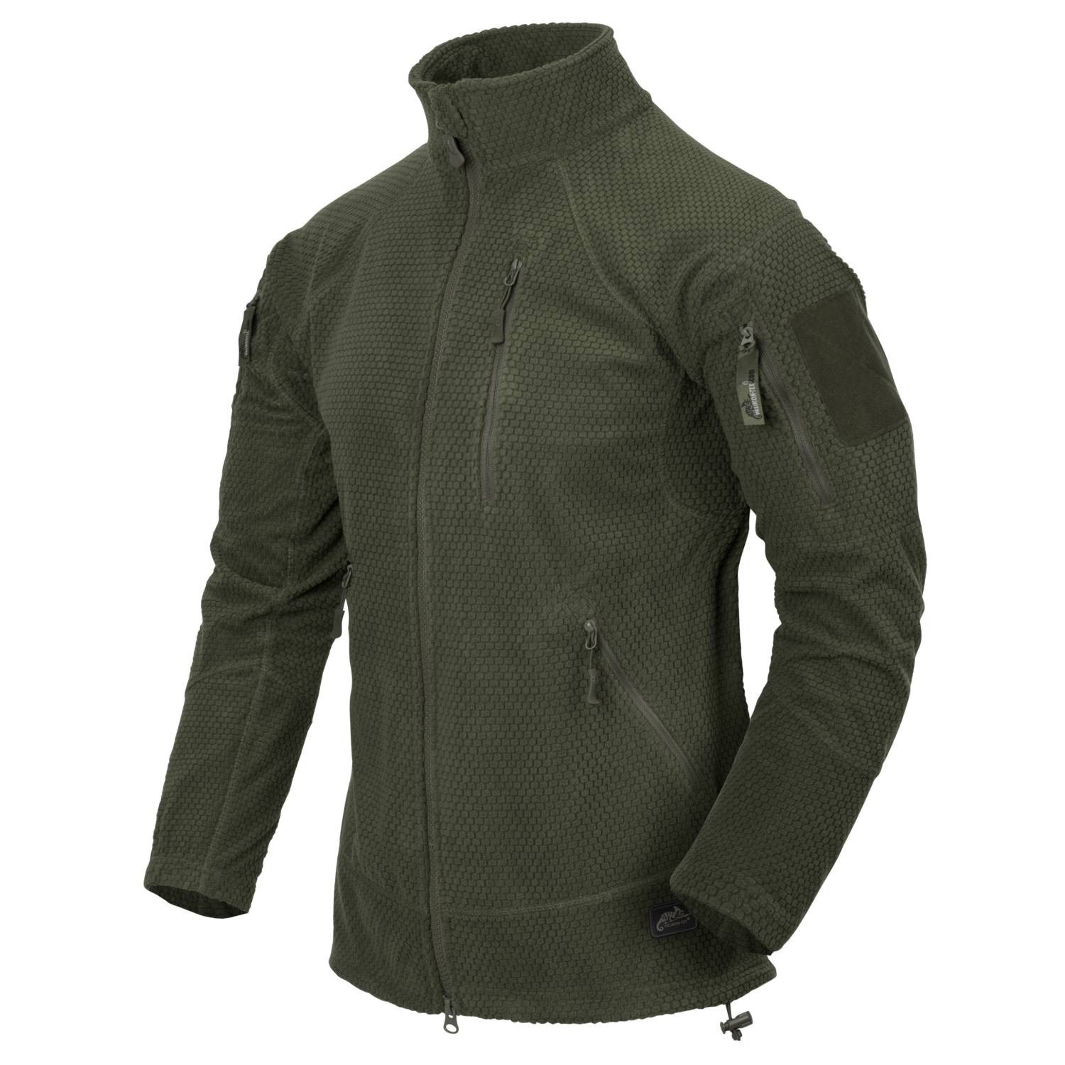 Thermo fleece sweatshirt ALPHA TACTICAL OLIV Helikon-Tex® BL-ALT-FG-02 L-11