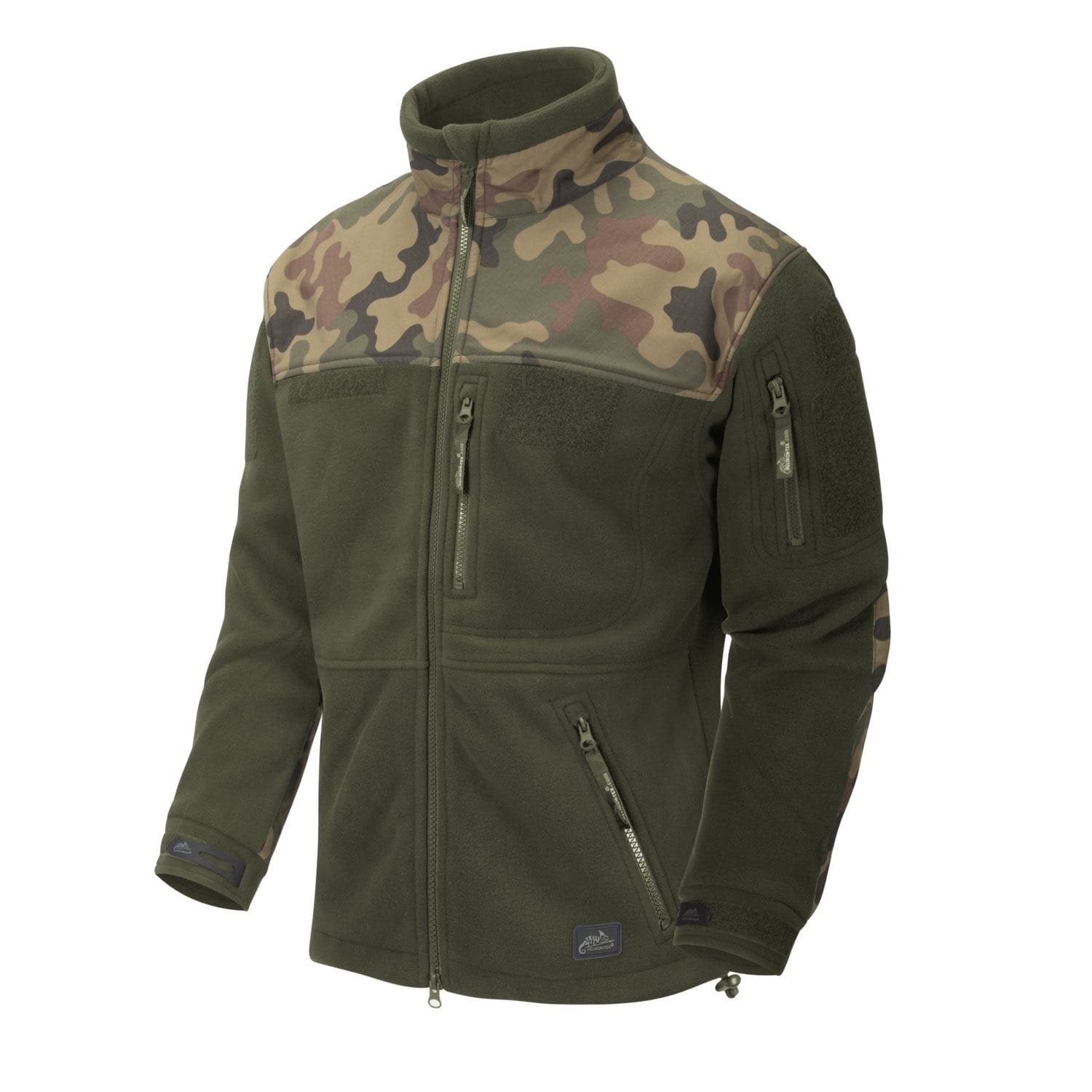 INFANTRY Fleece Jacket OLIV/POLISH WOODLAND Helikon-Tex® BL-INF-HF-18 L-11