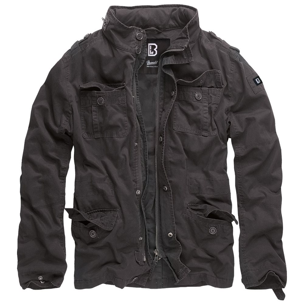 BRITANNIA jacket JACKET BLACK BRANDIT 3116-02A L-11