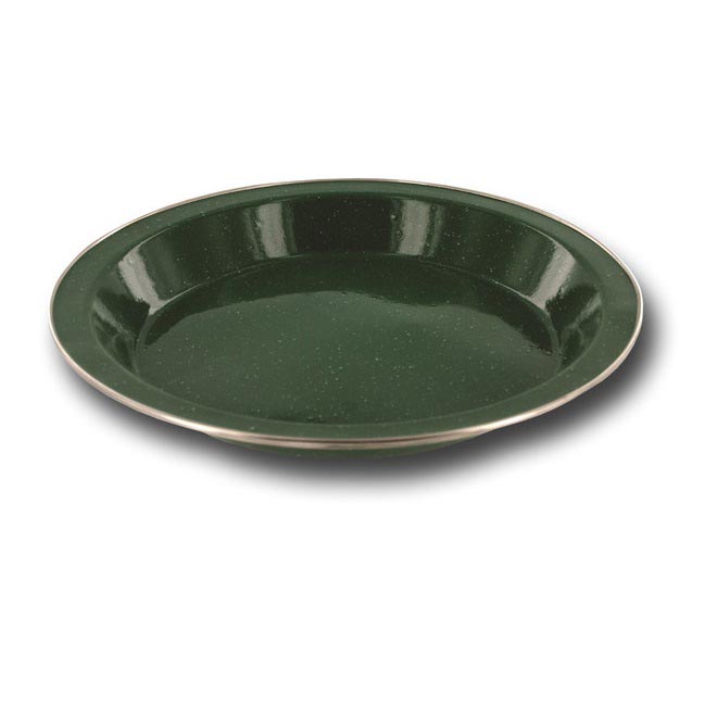 Highlander Deluxe Enamel Plate Green 