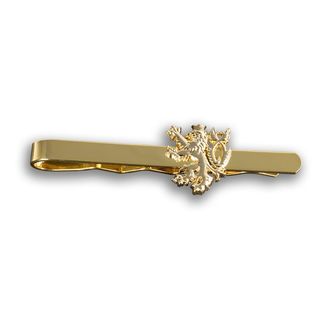 Tie clip CZECH LION GOLD | MILITARY RANGE