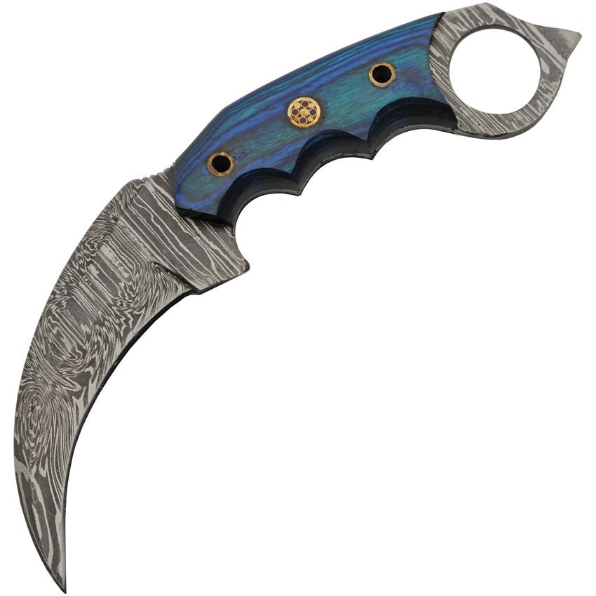 TALON Karambit Knife BLUE ostatní DM-1344BL L-11