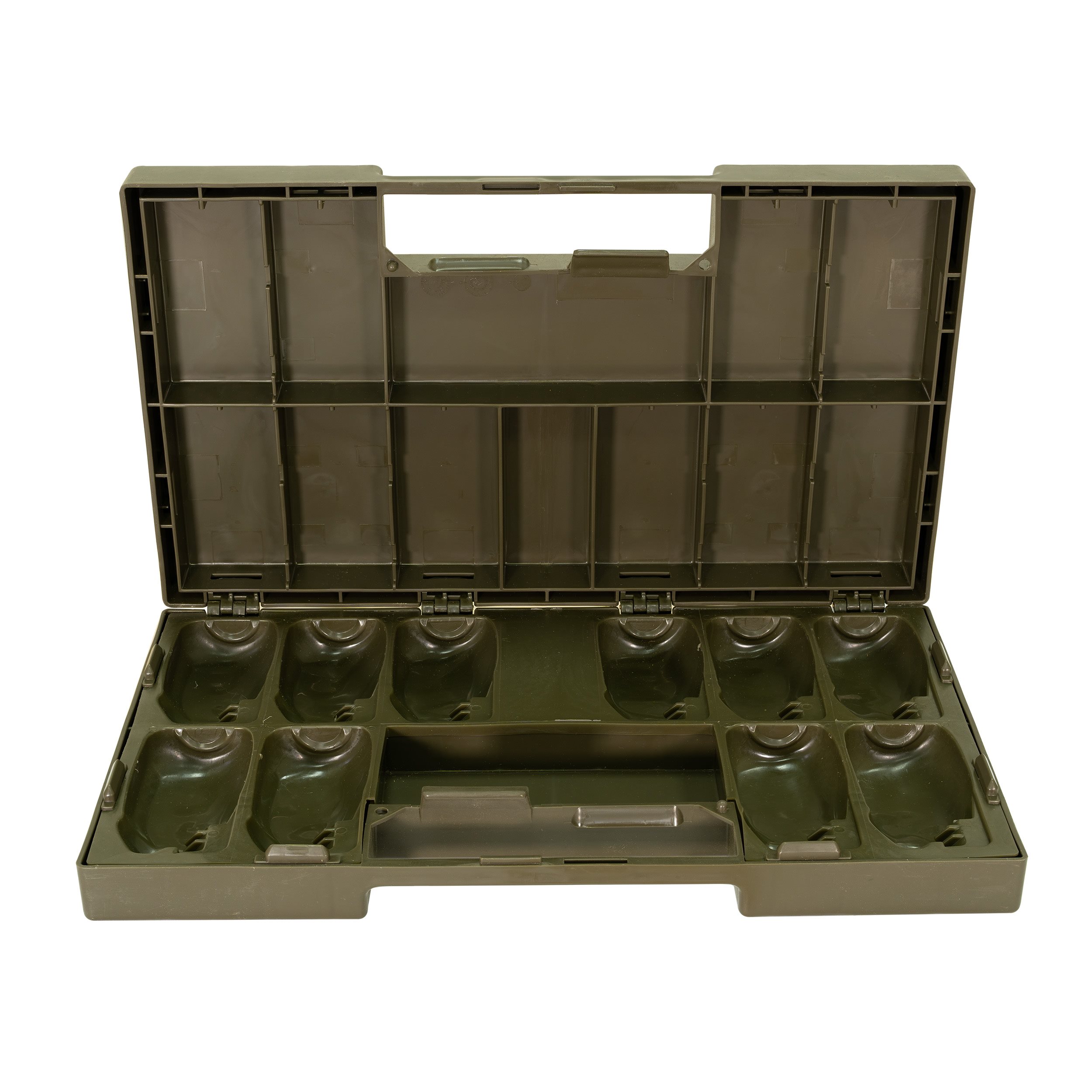 Crate/box for transporting GV 30 grenades plastic GREEN Bundeswehr DM300A1 L-11