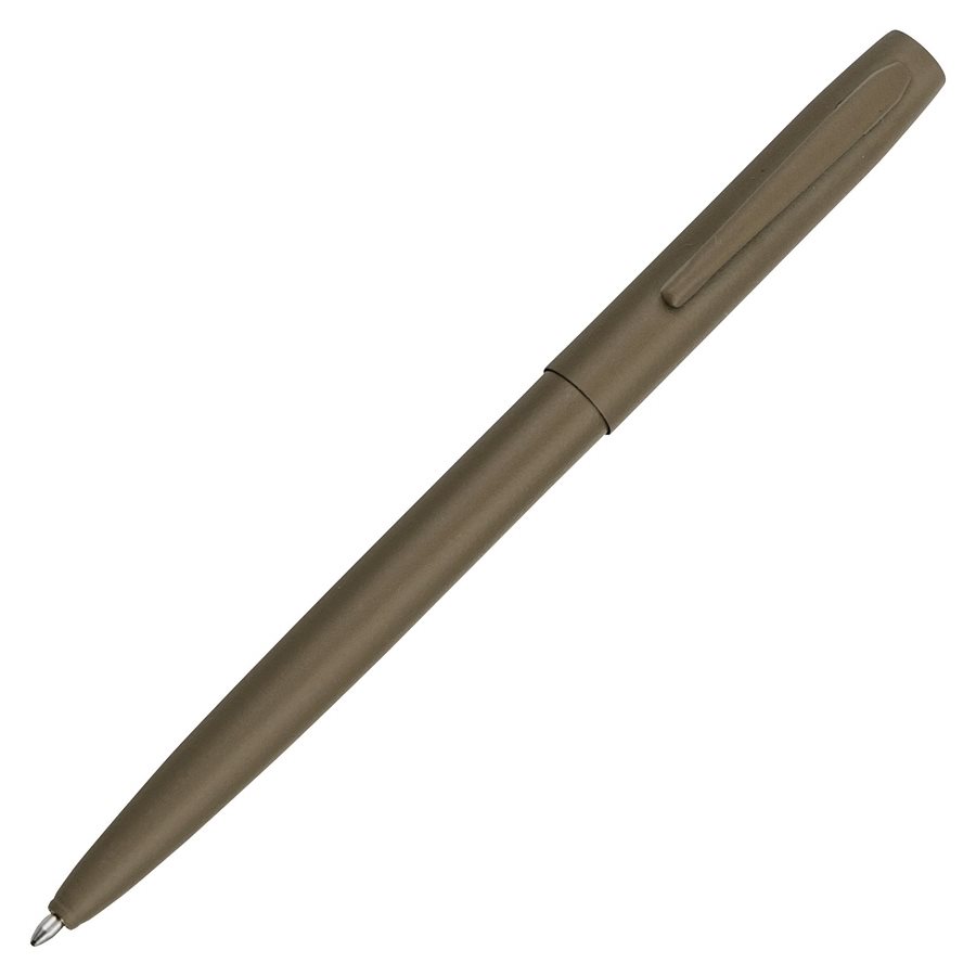 Metal Clicker Pen BLACK Ink DARK EARTH RITE IN THE RAIN FDE97 L-11