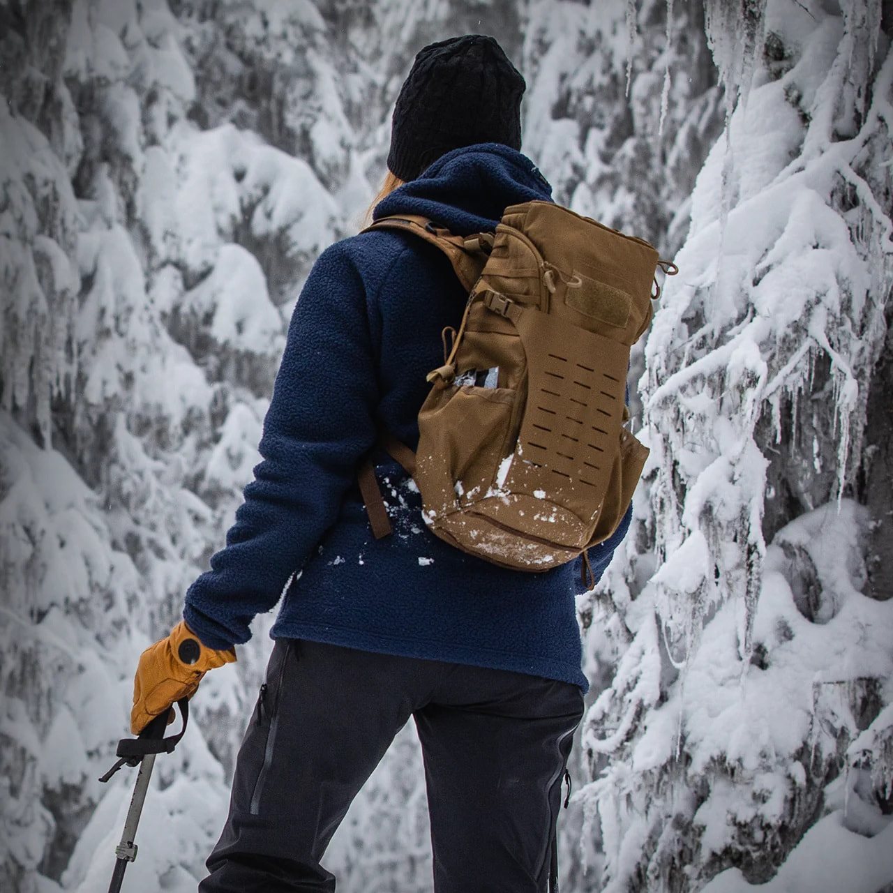 EBERLESTOCK backpack H31 BANDIT COYOTE BROWN MILITARY RANGE